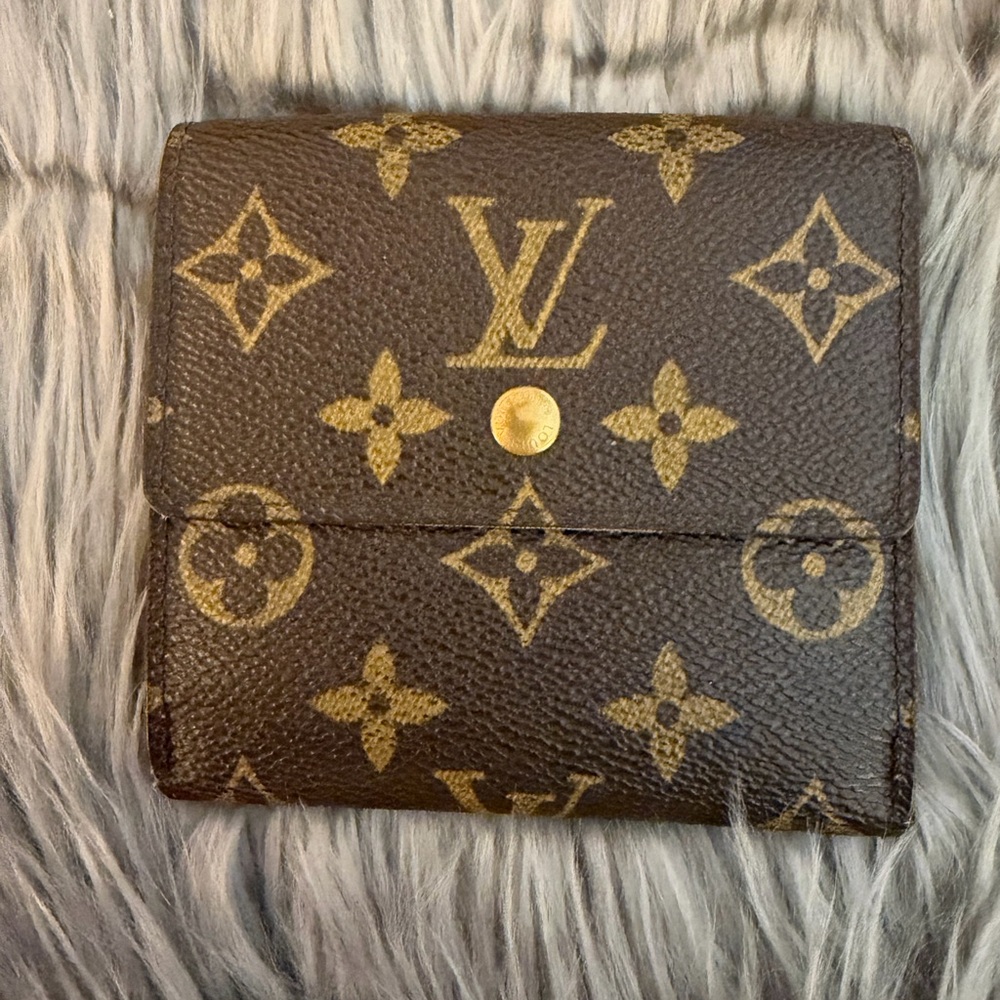 2001 Vintage Louis Vuitton Monogram Elise Wallet